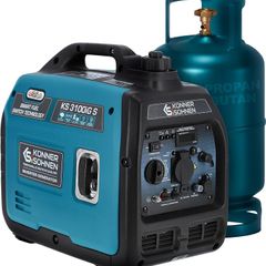 Konner & Sohnen LPG/Petrol Inverter Generator 3100 W