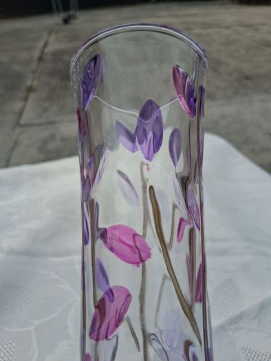 Zecchin Murano Style Italian Hand Blown Vase