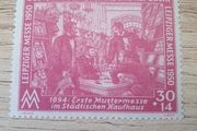 East Germany 1950 "Leipzig Spring Fair", 30+14 Pfennig, Michel No. 249, mint/MNH - free standard postage
