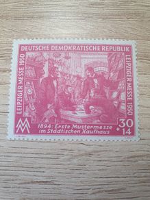 East Germany 1950 "Leipzig Spring Fair", 30+14 Pfennig, Michel No. 249, mint/MNH - free standard postage
