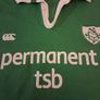 Ireland Rugby Jersey.  Ladies Size 12. Authentic Original Canterbury Jersey From Season 2002 / 2003. Not A Modern Day Remake. Image 3