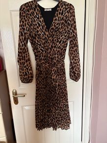 ladies animal print dress