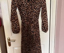 ladies animal print dress