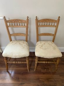 Pair Victorian Style Chairs