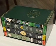 JRR Tolkien Hobbit & Lord of the Rings Green Box Set