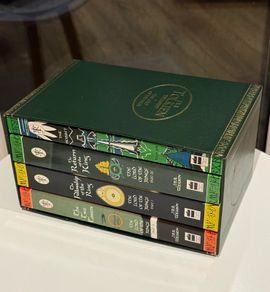JRR Tolkien Hobbit & Lord of the Rings Green Box Set