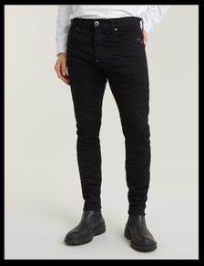 G-STAR Men Revend Skinny Jeans Black size 32/32
