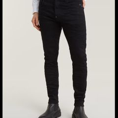 G-STAR Men Revend Skinny Jeans Black size 32/32