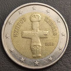 2 Euro 2008 Cyprus Error Coin