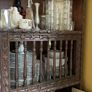 Ornate carved wooden dresser Image 3