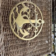 Brass Anchor Trivet