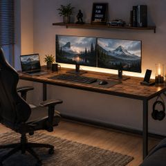 Office Desk for Dual Monitor