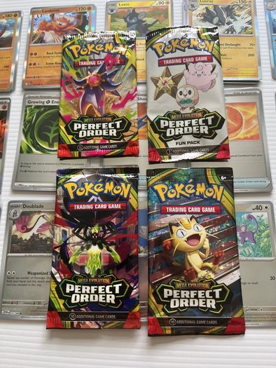 Pokemon Mega Evolution Perfect Order Trading Cards