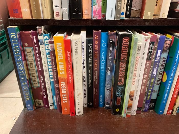Large selection of COOK BOOKS view and select throughout all the photos