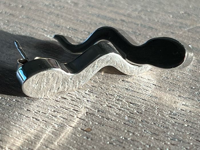 Silver earings