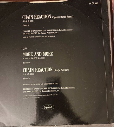 Diana Ross Chain Reaction