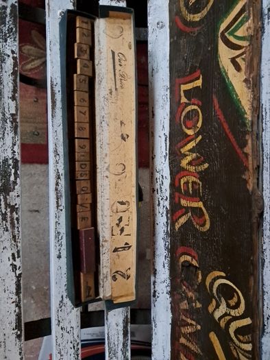 Vintage Wooden Number Stamps