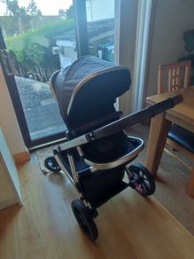 Zummi halo travel system single to double