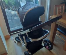 Zummi halo travel system single to double