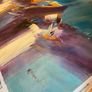 Large Hand Painted Oil on Canvas - Modern Abstract Impressionism Image 4