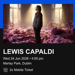 Lewis Capaldi Tickets - Wed 24th July