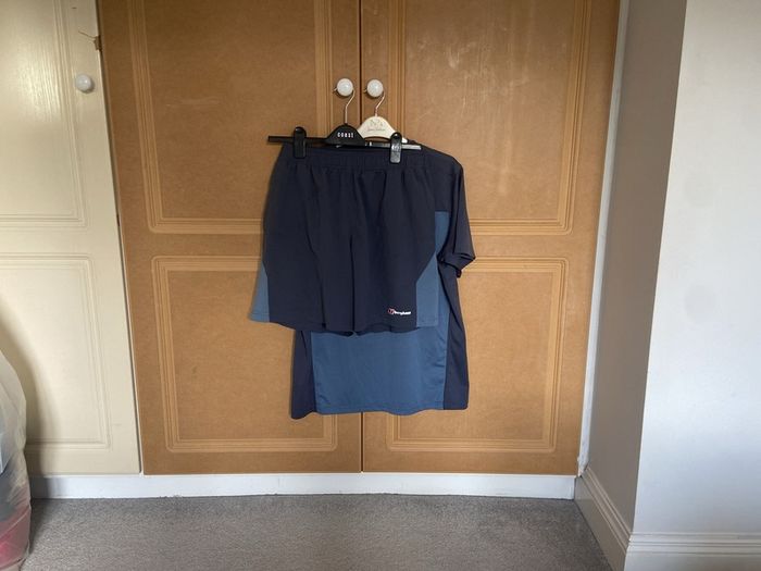 Berghaus Blue T-Shirt and Shorts