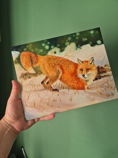 The mouse that got away | oil on canvas panel