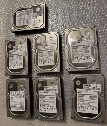 Hitachi HGST Ultrastar 7K4000 3TB Hard Disk 7200RPM 3.5" SATA