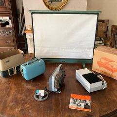 Vintage Home Movie Retro Display