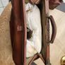 100 yr old Leather Doctors bags Image 5