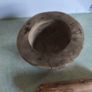Olive Wood Mortar & Pestle Rustic Image 5
