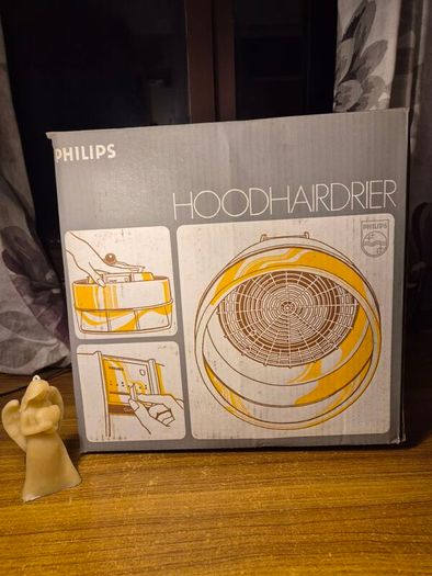Unique Item: Vintage Philips HP 4618 Freestanding Hairdryer Hard Bonnet Made in Holland