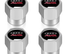 Audi Alloy Wheel Tyre Dust Caps Valve Stem Caps TT A1 A3 A4 A5 A6 A7 A8