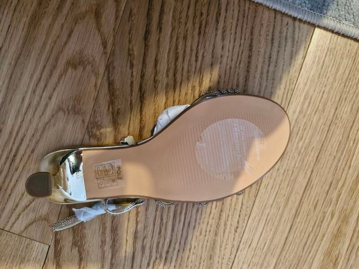 Gold Sparkly Shoes