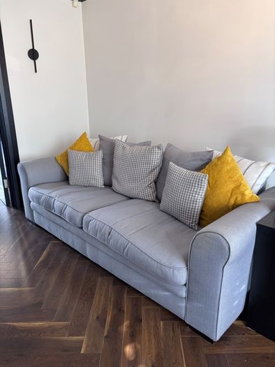 sofa and large single chair