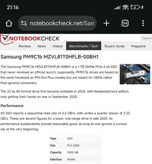 1tb Nvme Samsung 990 EVO Plus M.2 2280 Pcie 4.0 X4 PCIE 5.0 X2 7200/6300mb/s (oem)
