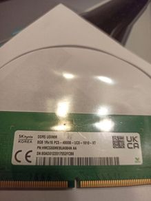 SK Hynix Ddr5 Ram UDIMM 16gb (2x8gb) 4800mhz Cl40