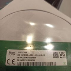 SK Hynix Ddr5 Ram UDIMM 16gb (2x8gb) 4800mhz Cl40