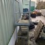 Galvanised steps with platform Image 5
