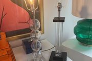 Glass lamp base