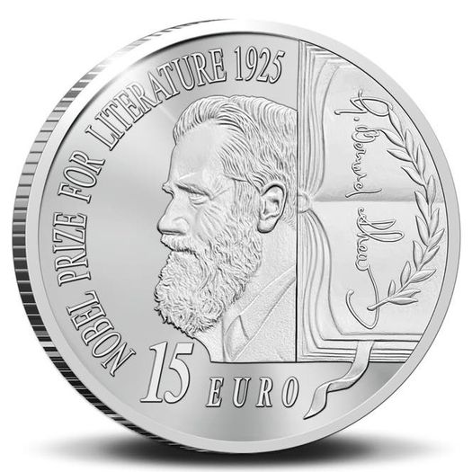 15 Euro Silver Proof Coin 2025- George Bernard Shaw