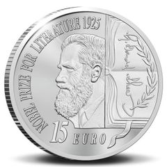 15 Euro Silver Proof Coin 2025- George Bernard Shaw
