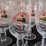 Birra Moretti Half Pint Glasses 268ml Stemmed Beer Pub Bar Glasses Sets Available Image 4