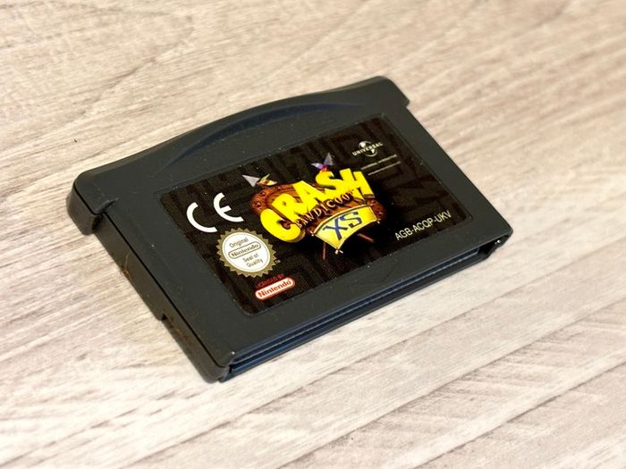 Crash Bandicoot XS for Game Boy Advance Boxed