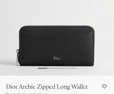 long wallet Christian Dior