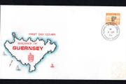 1975 Guernsey 8p Postage Due Stamp First Day Cover (FDC).