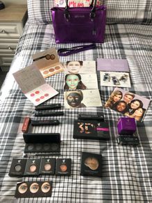 "Younique" Bag and makeup brands