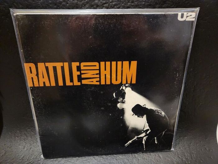 U2 Rattle And Hum Vinyl Record Island Uc27 2xLP