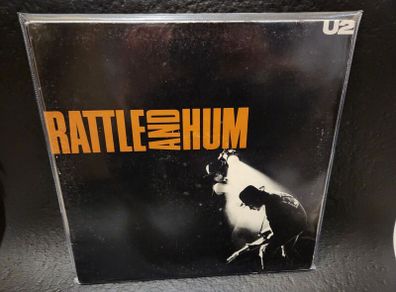 U2 Rattle And Hum Vinyl Record Island Uc27 2xLP