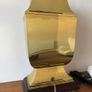 Vintage Brass Table Lamp with silk shade Image 6
